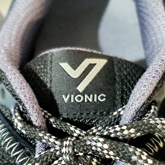 UNWORN VIONIC MCKINLEY 3105 HIKING/TRAIL RUNNING SHOES. WOMENS Sz:8 BLACK/GREY - Picture 4 of 16
